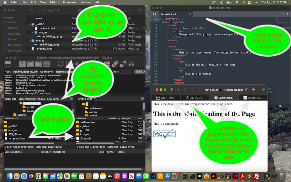 View an annotated screenshot of my workspace